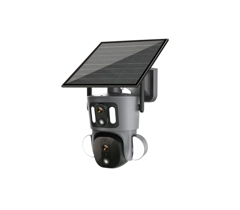 UBOX SD320 4G Solar Dual-Lens PTZ Security Camera