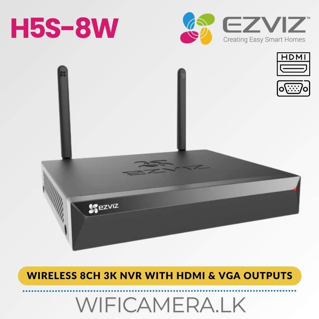 EZVIZ CS-X5S(8W) 8-Channel Wireless NVR
