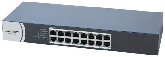 Hikvision DS-3E0516R-O 16-Port Gigabit Switch